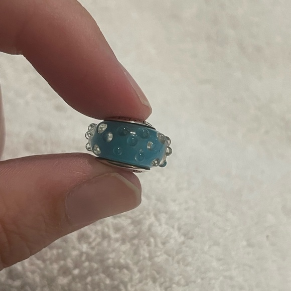 Blue murano charm - Picture 1 of 12